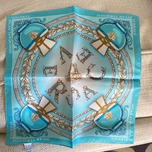 Versace silk scarf
